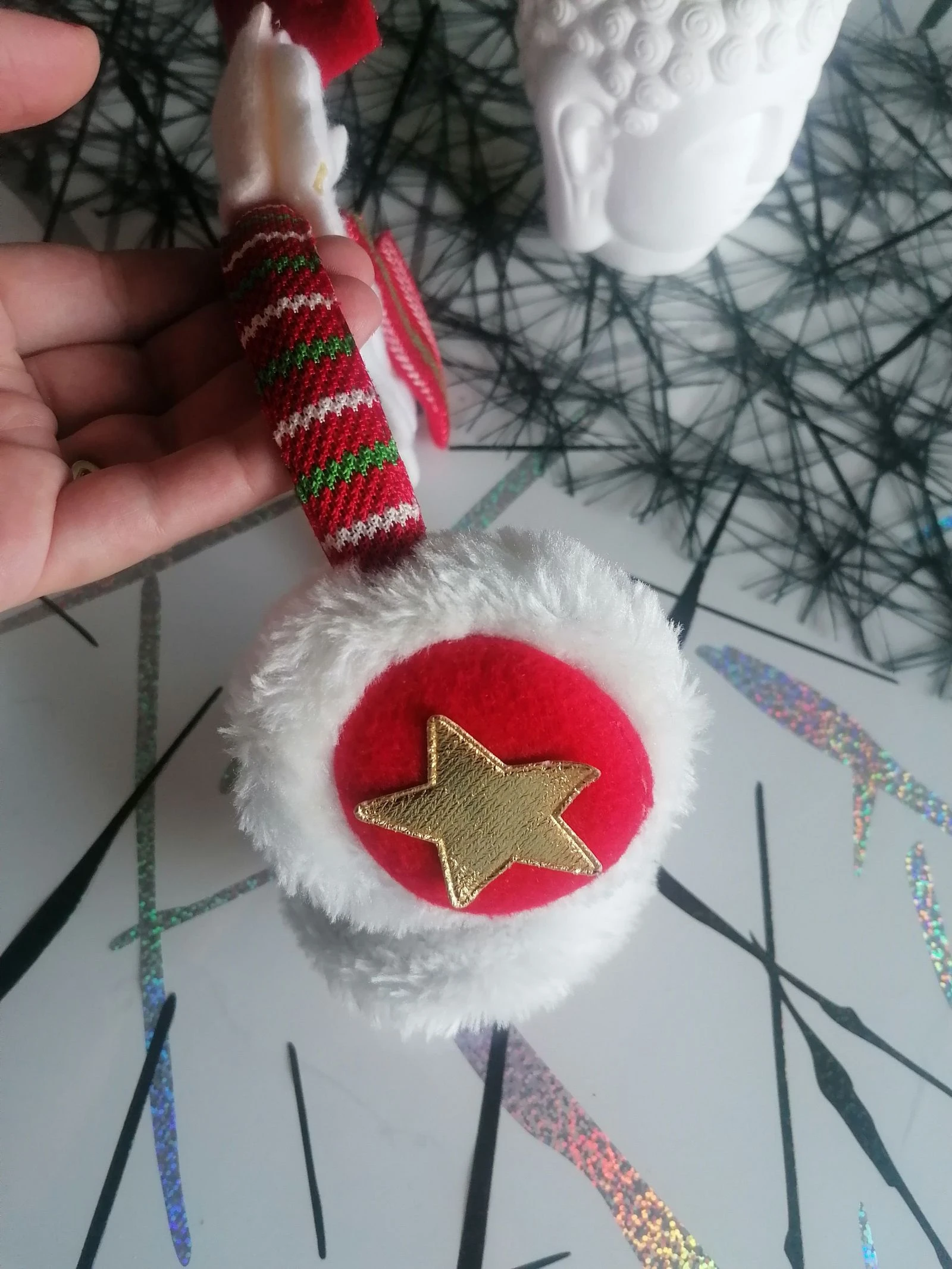 Serre cabeza con orejas de Papá Noel 🎅 – photo 3